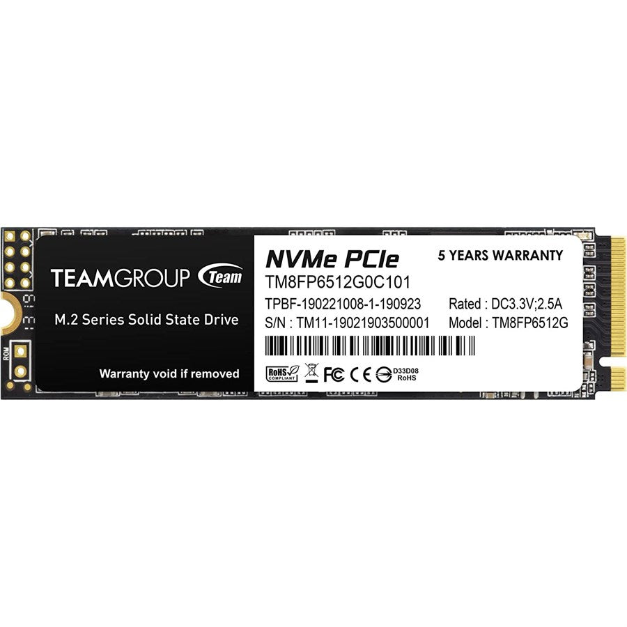 Teamgroup M.2 NVMe SSD 512GB MP33 Teamgroup M.2 NVMe SSD 512GB MP33